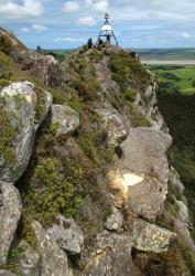 Veronica saxicola. Habitat. Maungaraho Rock, Northland.
 Image: A. Townsend © A. Townsend CC-BY-NC 3.0 NZ